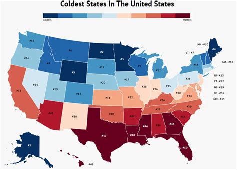 coldest state in usa.